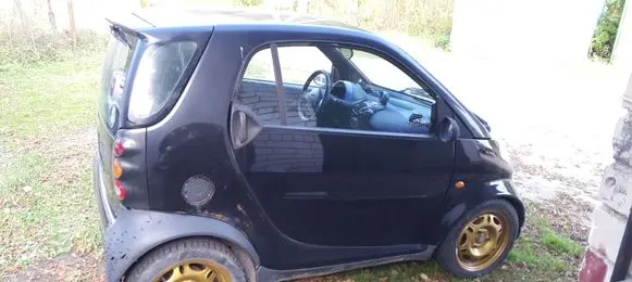 Smart ForTwo I Front door window/glass (coupe) 