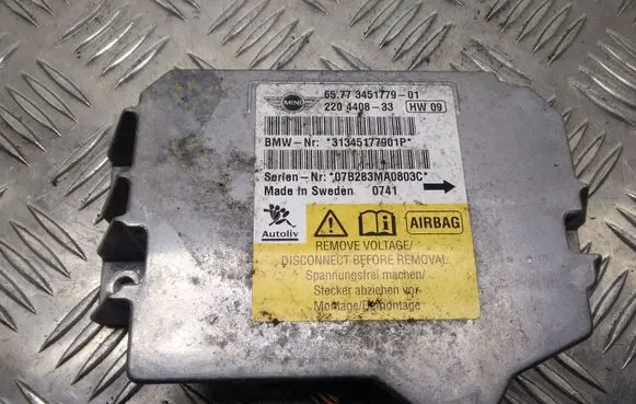 Mini One - Cooper Coupe R56 Airbag control unit/module 6577345177901 31345177901