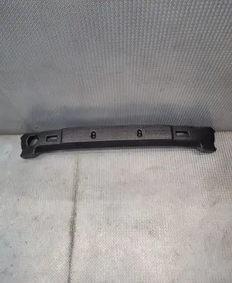 Front bumper foam support bar