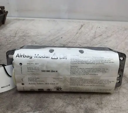 Volkswagen Golf V Passenger airbag 1K0880204H BAMPT10617 603430403