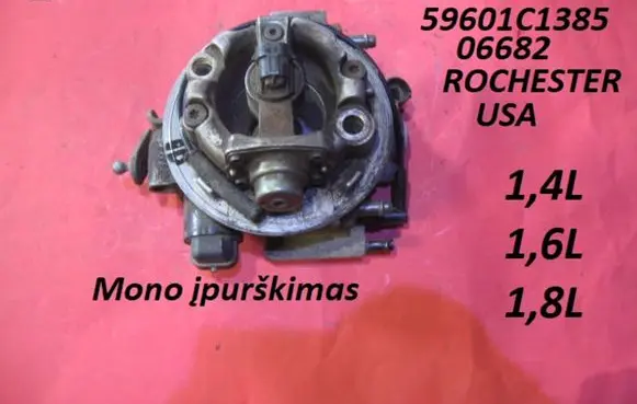 Opel Vectra A Carburettor 59601C1385 06682