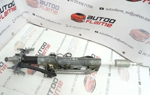 Steering wheel axle set