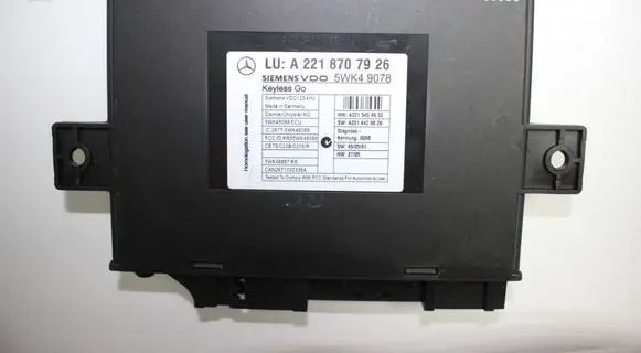 Mercedes-Benz CL C216 Other control units/modules A2218707926