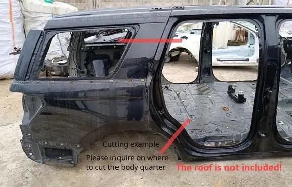 Rear quarter panel