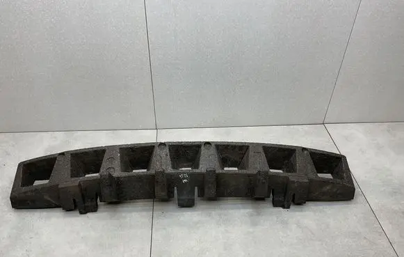 Front bumper foam support bar