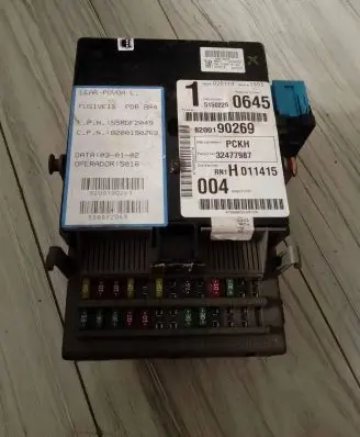 Renault Laguna II Fuse box set 8200190269