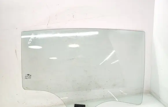 Hyundai Ioniq Rear door window glass 43R000381 E000008 DOT748AS2M32