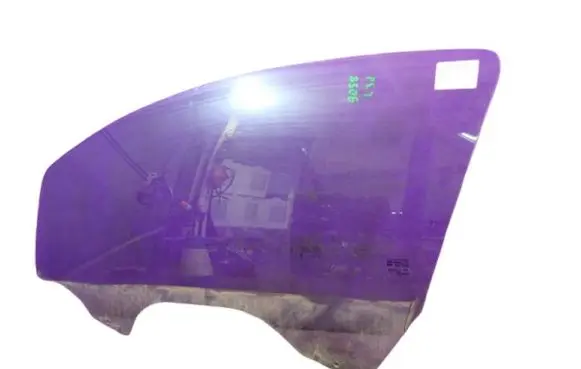 Opel Corsa D Front door window glass four-door 