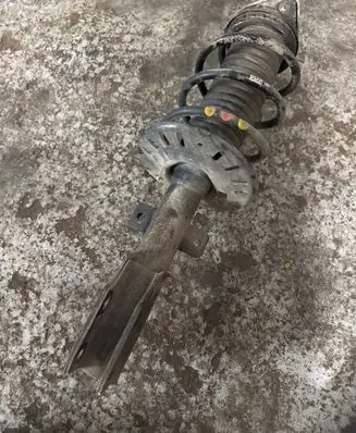 Opel Grandland X Front shock absorber with coil spring 9819718680