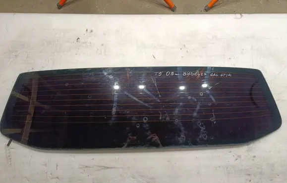 Volkswagen Transporter - Caravelle T5 Rear windscreen/windshield window 43R001057 DOT27M23100AS2