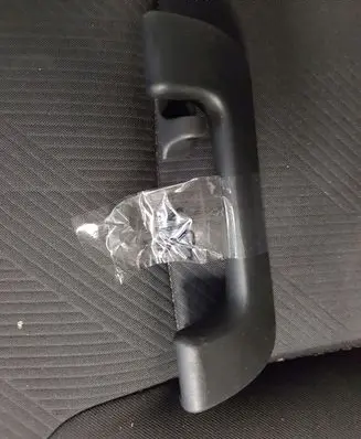 Rear interior roof grab handle