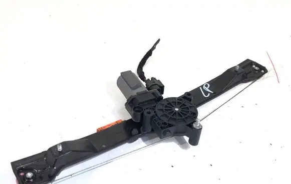 Front door window regulator with motor