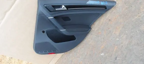 Volkswagen Golf VII Rear door card panel trim 