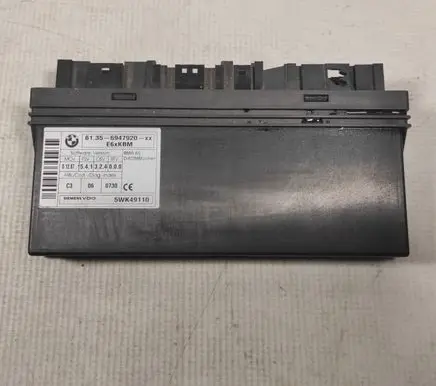 BMW 5 E60 E61 Central body control module 6947920 5WK49110