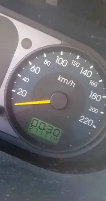 Ford Fiesta Speedometer (instrument cluster) 2S6E10A855A AU6620A 44ZNMZ0