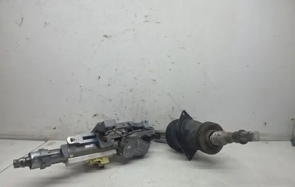 Steering wheel axle set
