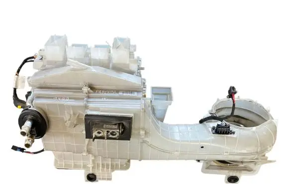 Interior heater climate box assembly