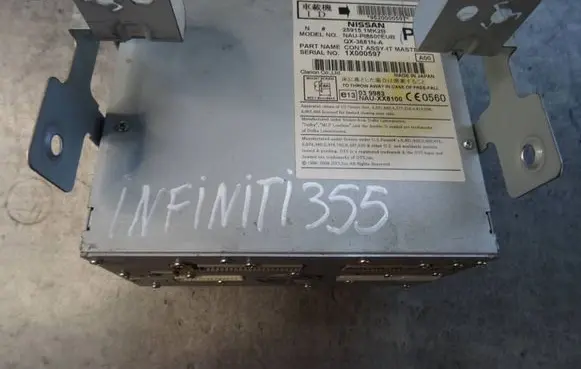Infiniti FX Radio/CD/DVD/GPS head unit 259151MK2B