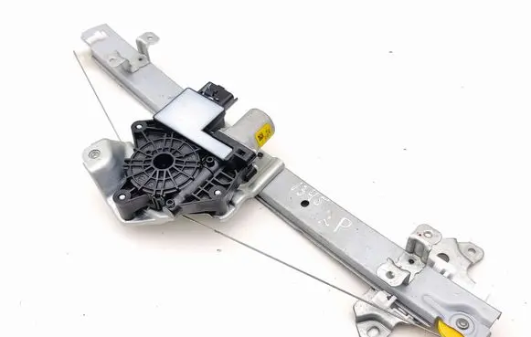 Front door window regulator with motor
