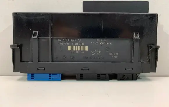 BMW 5 F10 F11 Comfort/convenience module 9312764