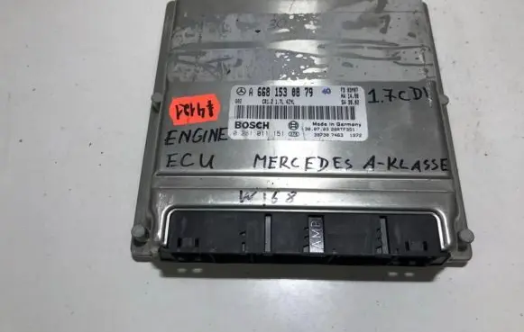 Mercedes-Benz A W168 Engine control unit/module a6681530879 0281011151