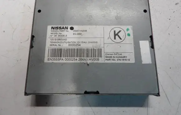 Nissan Qashqai Camera control unit module 284A1HV00B EN3555 0000254