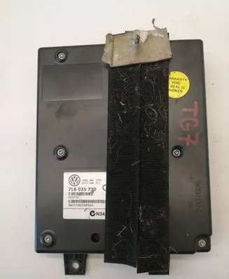 Volkswagen Touareg I Bluetooth control unit module 7L6035730
