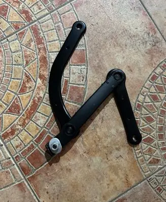 BMW 5 E60 E61 Front wiper blade arm 61617185366