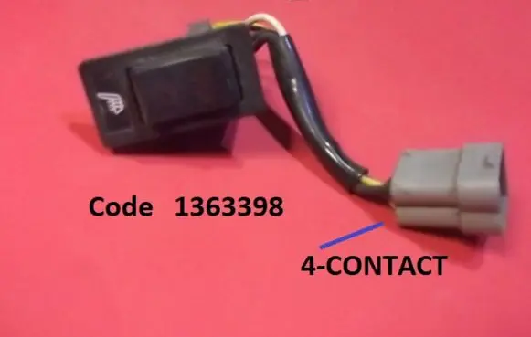 Volvo 960 Seat heating switch 1363398