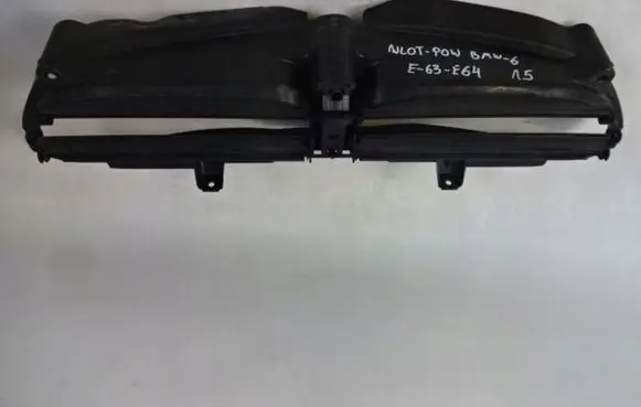 BMW 6 E63 E64 Intercooler air guide/duct channel