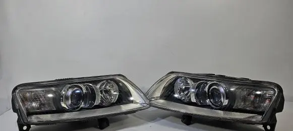 Audi A6 S6 C6 4F Headlights/headlamps set 213678323