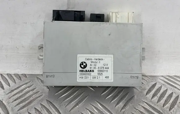 BMW 3 E46 Sunroof control unit/module 8375444 033420322 55892110
