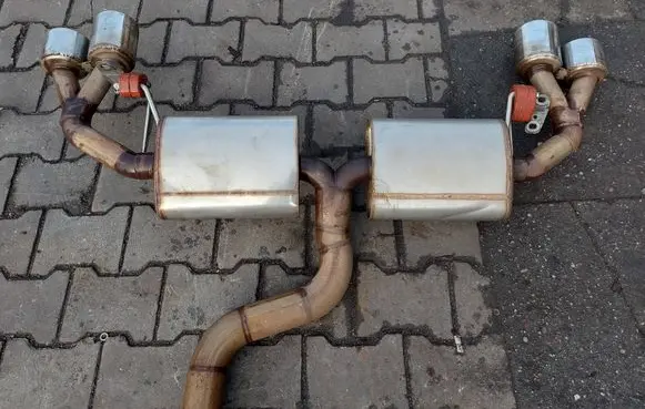 Audi TT TTS Mk2 Rear muffler/silencer tail pipe 