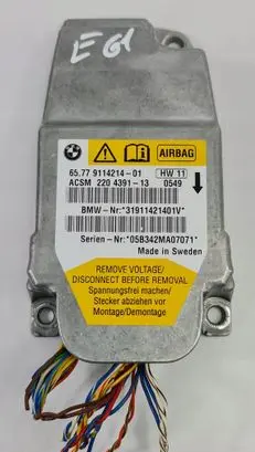 BMW 5 E60 E61 Airbag deployment crash/impact sensor 9114214