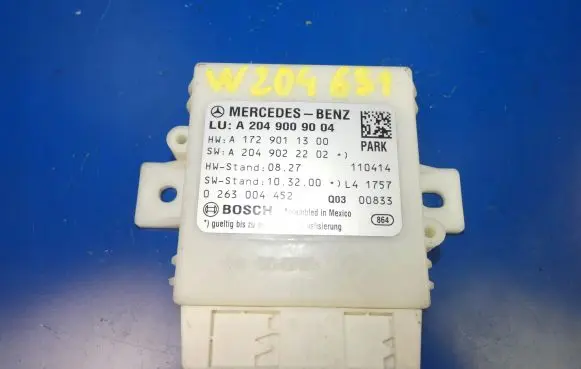 Mercedes-Benz C W204 Parking PDC control unit/module A2049009004