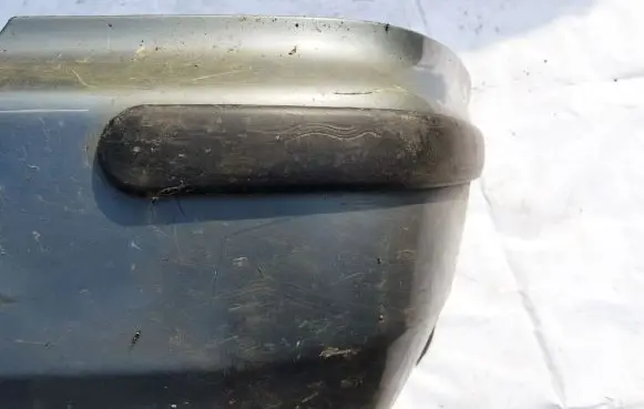 Mazda 323 Rear bumper trim bar molding 