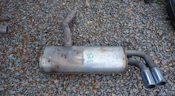 BMW 3 F30 F35 F31 Muffler/silencer 8518453 2191108