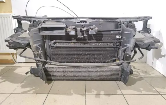 Audi A8 S8 D4 4H Radiator support slam panel 4H0805951E 4H0121003K