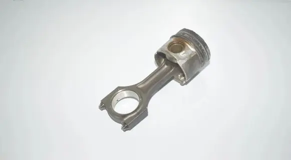 Piston with connecting rod