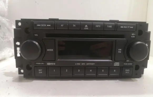 Dodge Caliber Radio/CD/DVD/GPS head unit