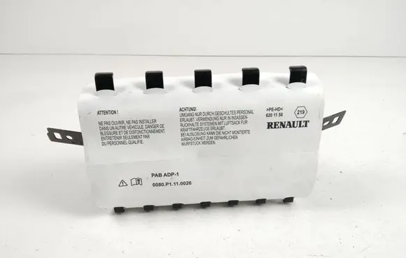 Renault Zoe Passenger airbag 985250233R 620115300E 6355001