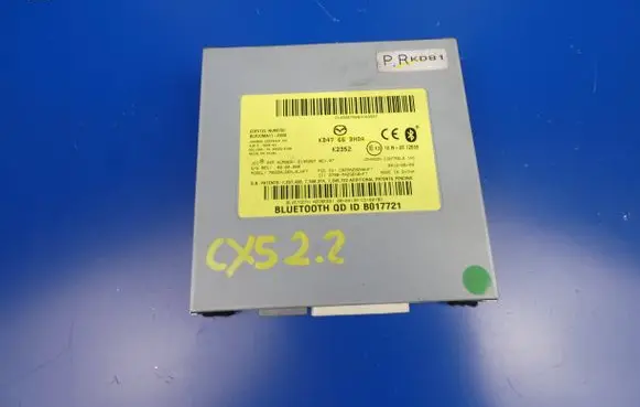 Mazda CX-5 Bluetooth control unit module KD4766DH0A 10R0312539