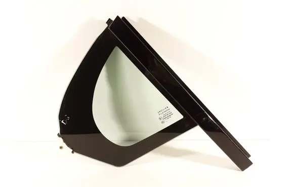 Rear vent window glass