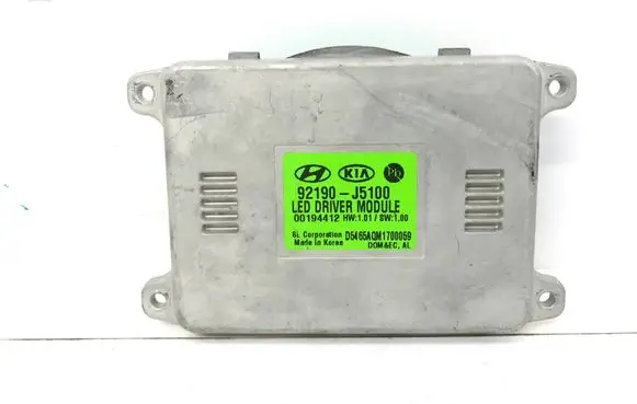 KIA Stinger Xenon control unit/module 92190J5100 00194412
