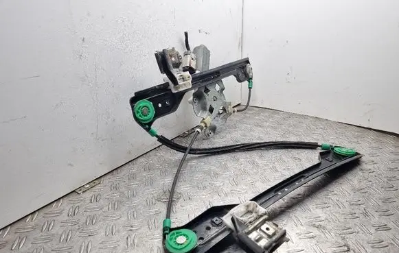 Front door window regulator with motor