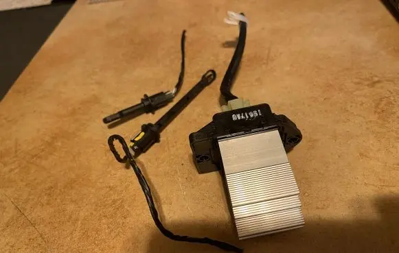 SsangYong Korando Heater blower motor/fan resistor 18D17AG