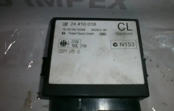 Opel Zafira A Other control units/modules 24410018cl
