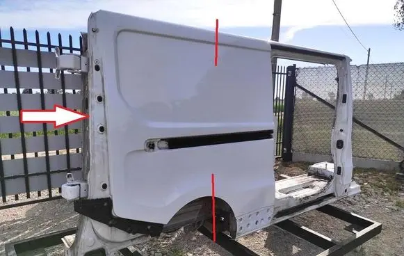 Renault Trafic III (X82) Rear quarter panel RENAULTTRAFICIII TWOJEAUTOWYSZKOW