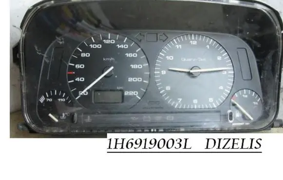 Volkswagen Caddy Speedometer (instrument cluster) 1H6919003L