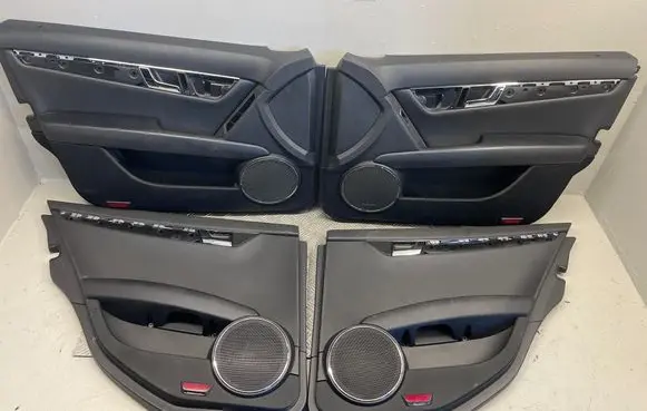 Mercedes-Benz C W204 Door card panel trim set 
